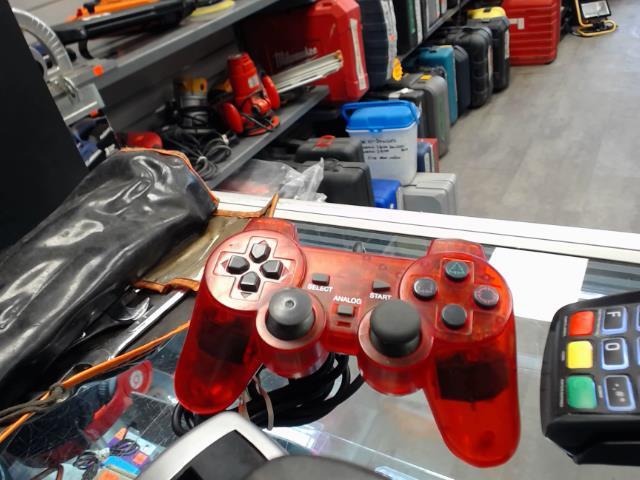 Manette ps2 rouge replque