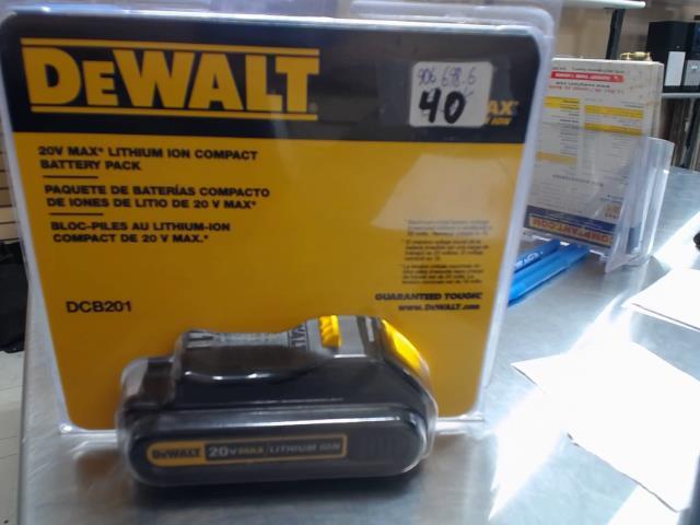 Batterie 20v max 1.5a neuf