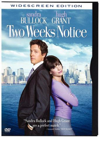Two weeks notice