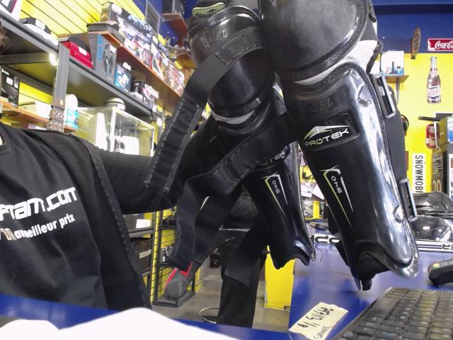 Protecteur genou tibia deck hockey