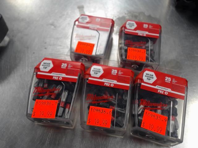 25 mxc bits neufs