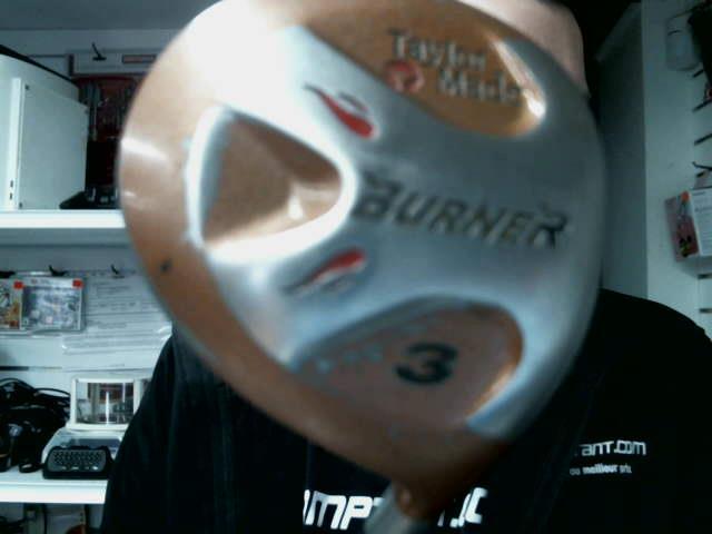 Graphite shaft baton de golf