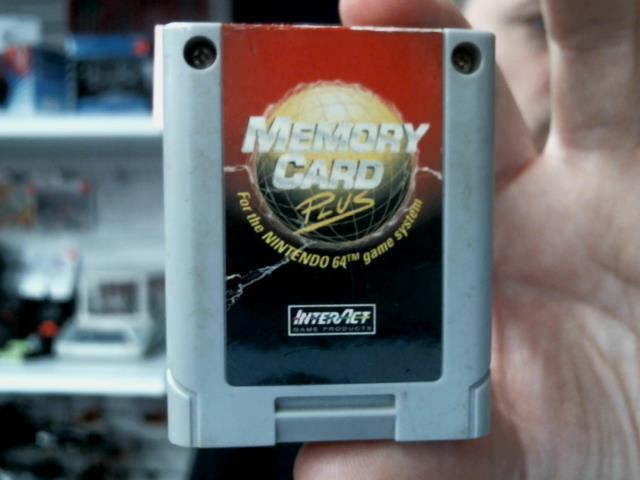 Carte memoire de nintendo 64