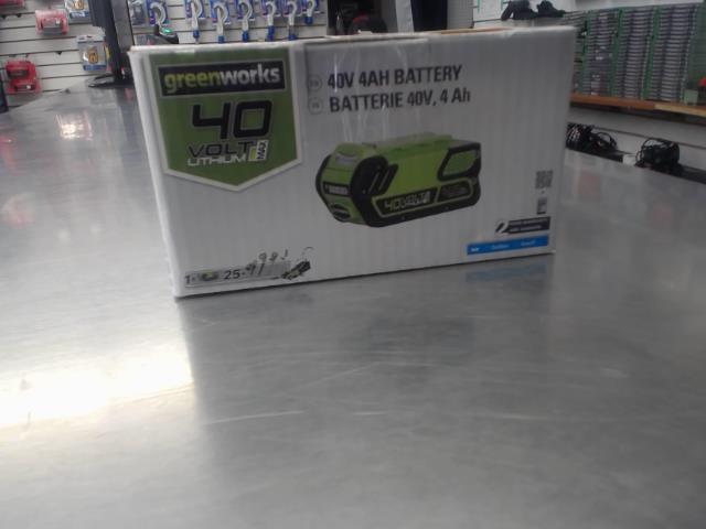 Batterie 40volts greenworks