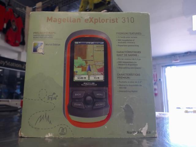 Gps portatif de chasse+acc ds boite vert