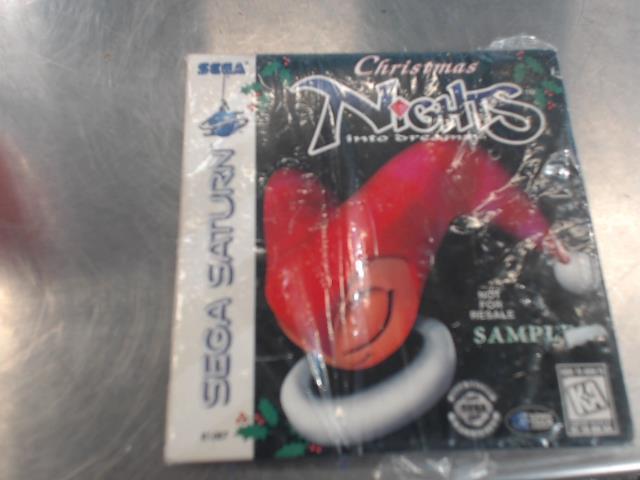 Christmas nights into dreams *sega sat.*