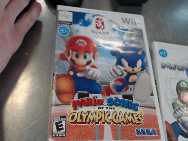 Mario et sonic aux jeux olympiques