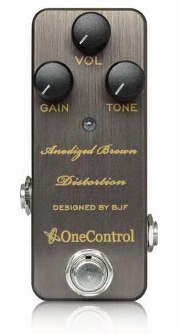 Anodized brown distortion