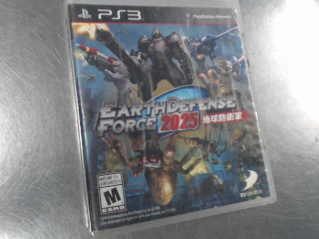 Earth defense force 2025