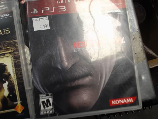 Metal gear solid ps3