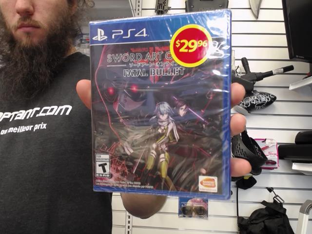 Sword art online fatal bullet