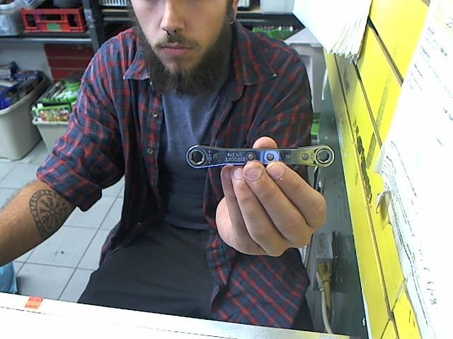 Clef rachet 7/8mm