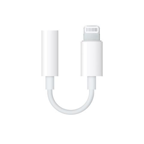 Lightning to headphone jack