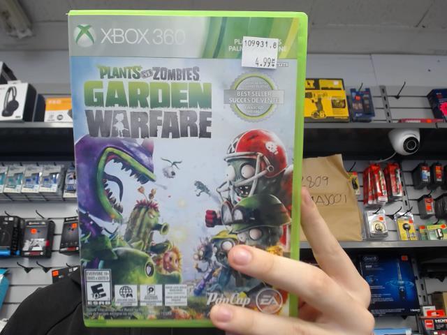 Plants vs zombies garden warfare