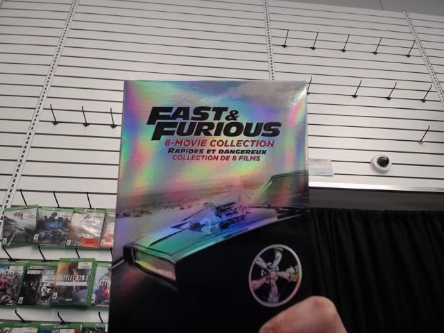 Collection 8 films fast&furious