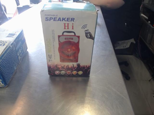 Speaker bluetooth+charge+boite