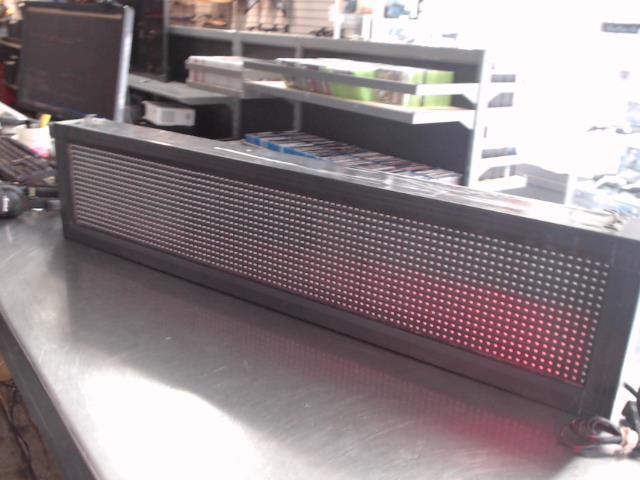 Affichage led p10 pro+cd programmation