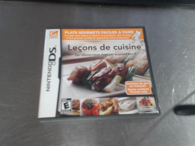 Leons de cuisine ds lite