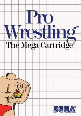 Pro wrestling sega master sys cart onlyt