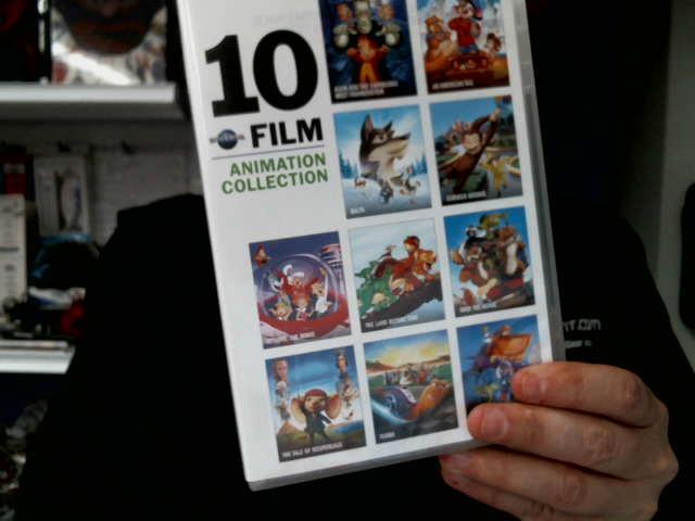 Coffret 10 films d'animation (anglais)