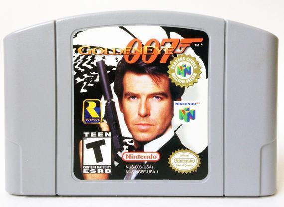 Jeux de nintendo 64 goldeneye 007