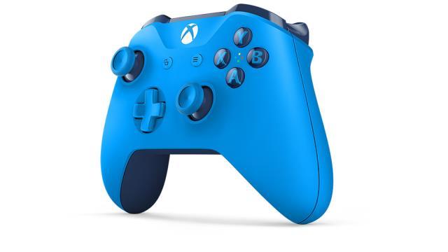 Manette bleu stick gauche no grips
