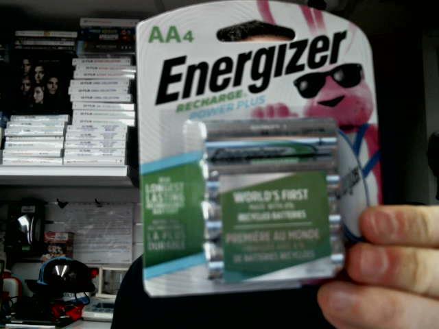 4 piles aa rechargeables