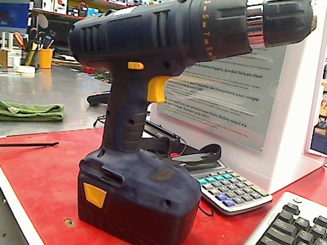 Perceuse 18v + 2 batt + char