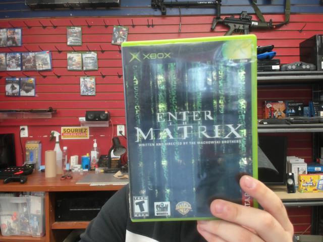 Enter matrix