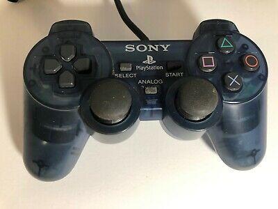 Manette ps2 bleu transparrent