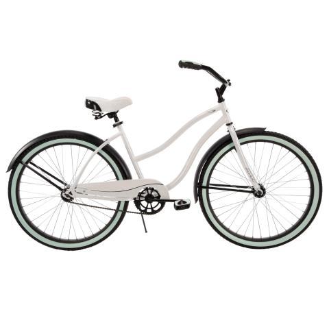 Cruiser bike blanc brun vert