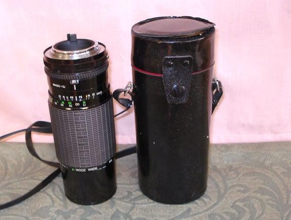 Camera lens f=75 250mm multi coated