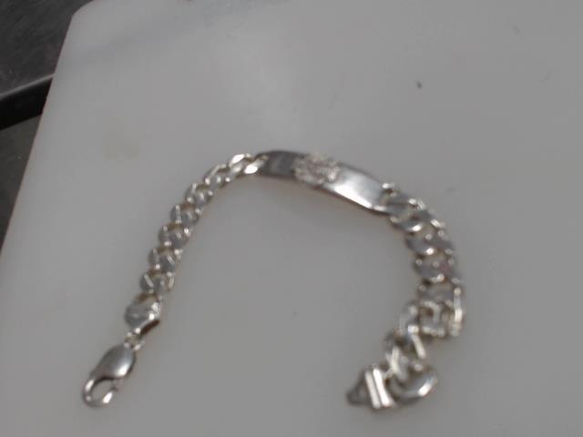 Bracelet en argent 'harley davidson'