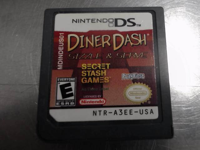 Diner dash sizzle & serve nds no case