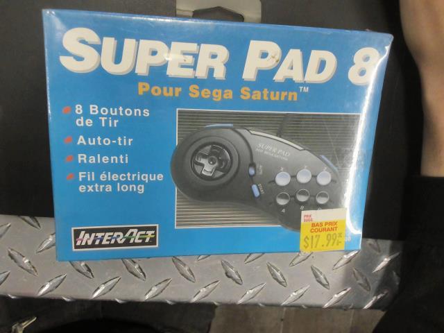 Super pad 8 for sega saturn