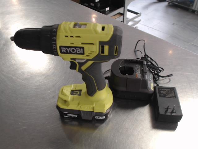 Drill ryobi 18v + batt + char