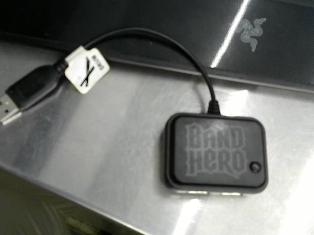 Band hero adapter wireless drum