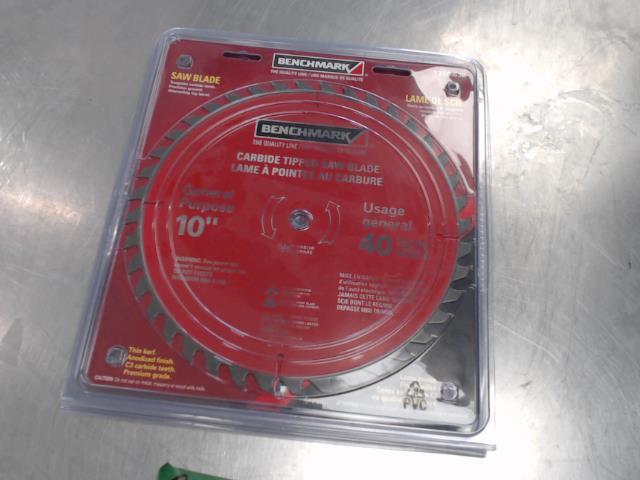 Saw blade 10'' 40 dents