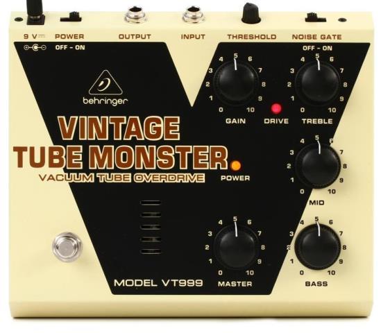 Vintage tube monster tube overdrive