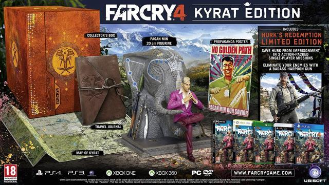 Edition collector de far cry 4 sans jeux