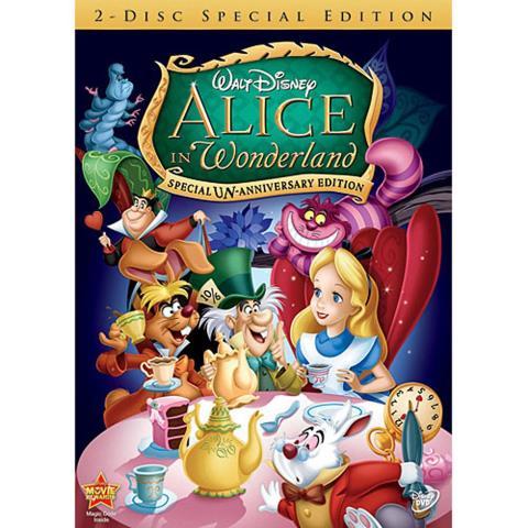 Disney alice in wonderland 2 disc se dvd