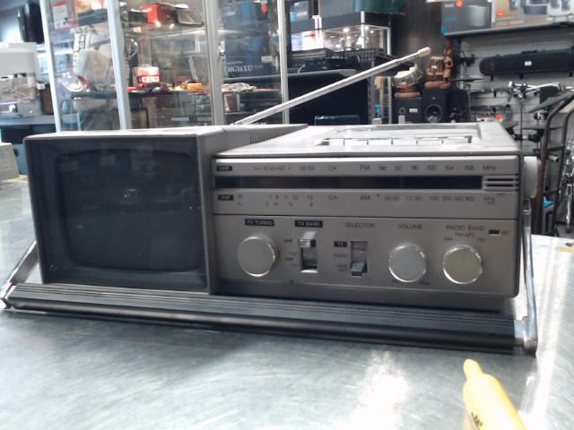 Micro television radio cassette recorder