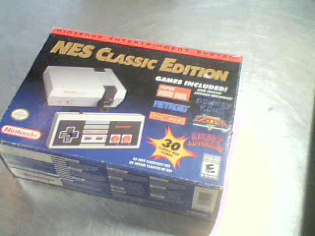 Nes classic edition en boite 30 jeux inc