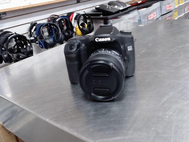 Cam+1batt no chrg+lens sigma 8mm 1:3.5