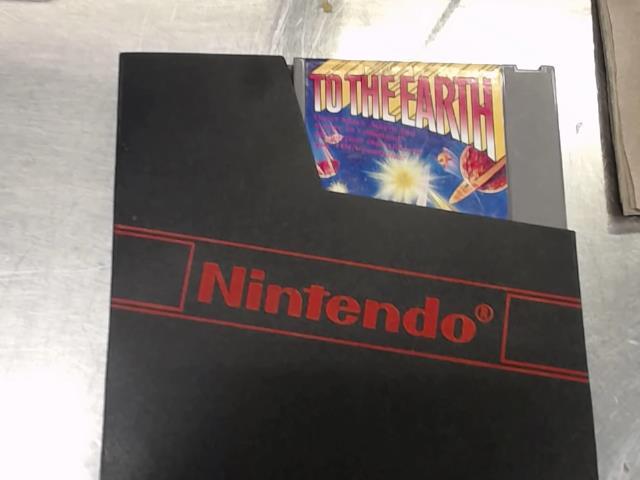 To the earth