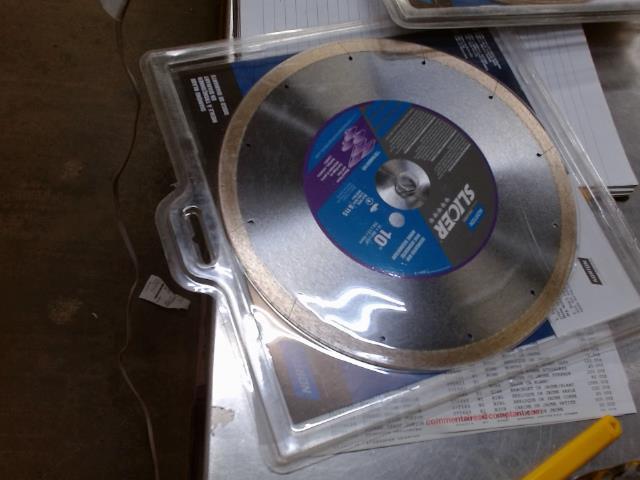 Slicer diamond blade
