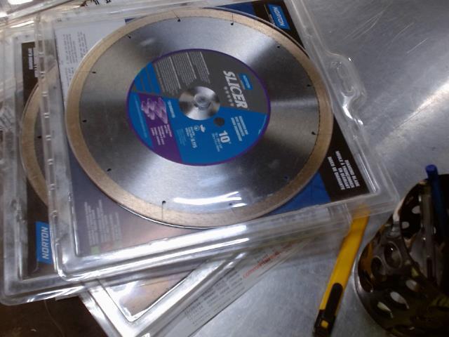 Slicer diamond blade
