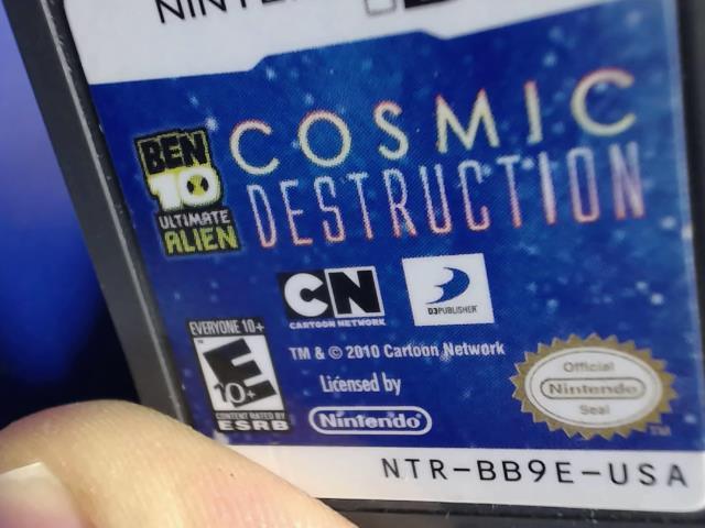 Ben 10 cosmic destruction