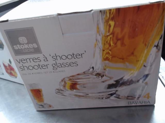 Verres a shooter set de 4
