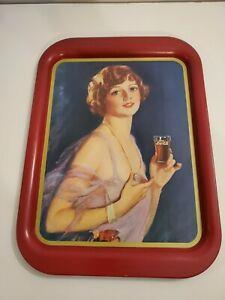1974 tray 1927 calendar girl
